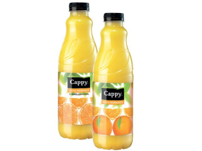Cappy gyümölcs nektár és 100%-os gyümölcslé