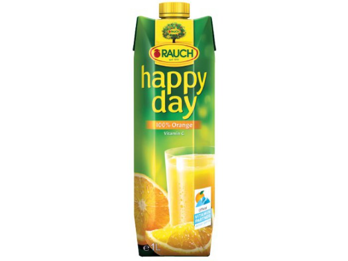 Happy Day gyümölcsnektár vagy 100%-os gyümölcslé