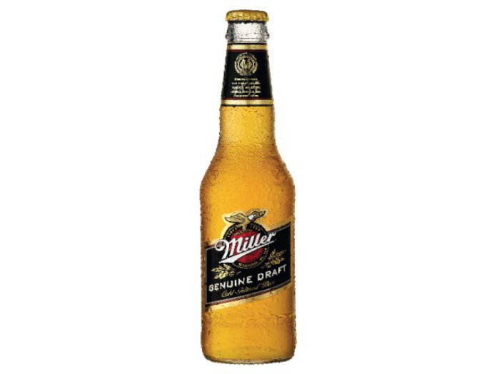 Miller Genuine Draft üveges sör