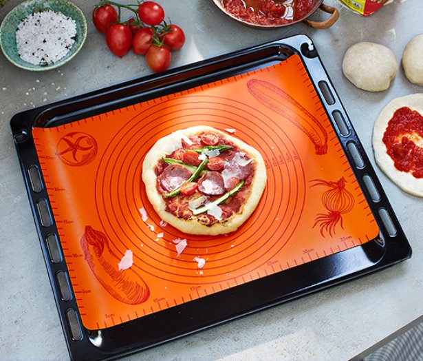 Többször felhasználható sütőlap pizzához