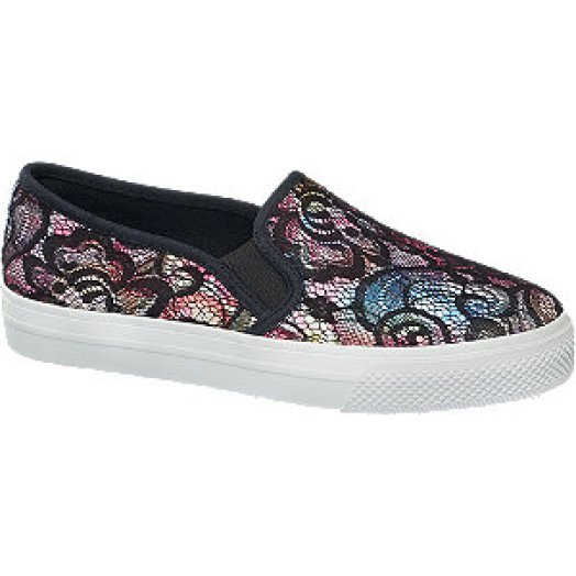 Csipkemintás slipper