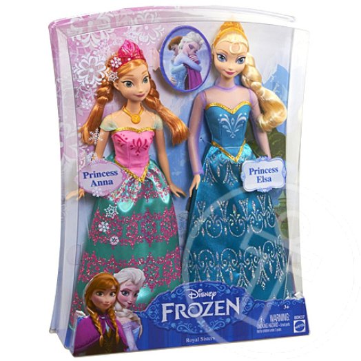 Disney Hercegnők: Jégvarázs Anna és Elsa baba