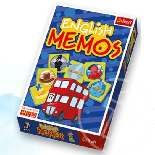 Angol memória játék
