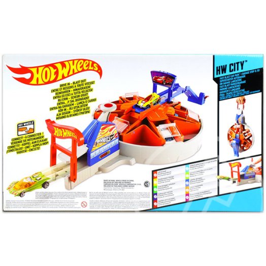 Hot Wheels City: Fast Blast garázs és kilövő
