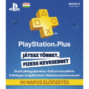 PlayStation Plus 90 napos előfizetés