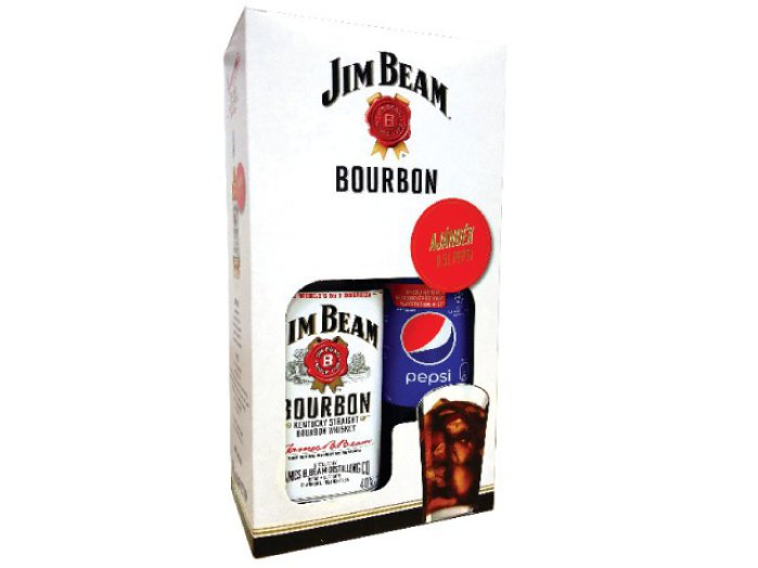 Jim Beam Bourbon whiskey