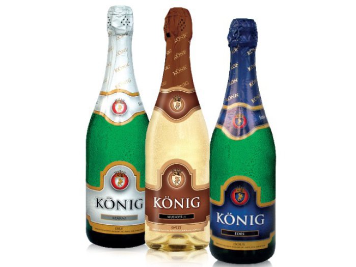König pezsgő