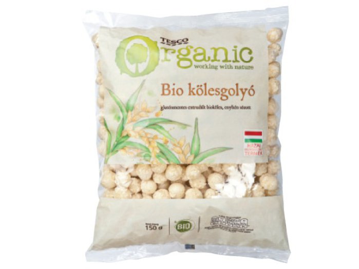 Tesco bio kölesgolyó
