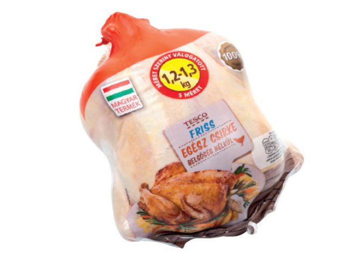 TESCO friss egész csirke