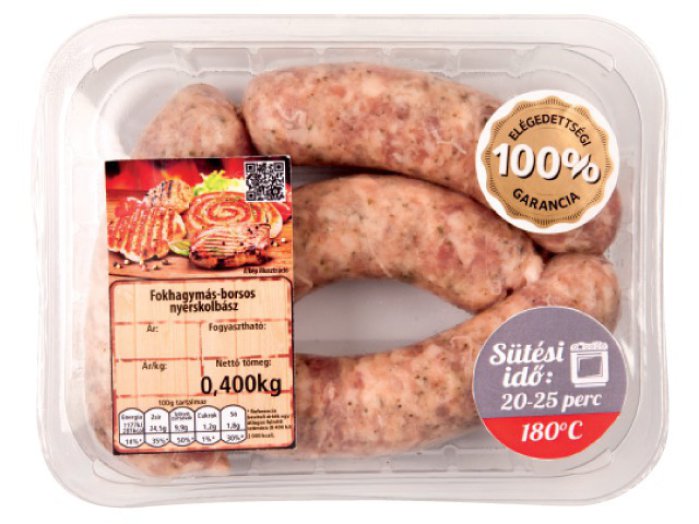 TESCO nyers kolbász