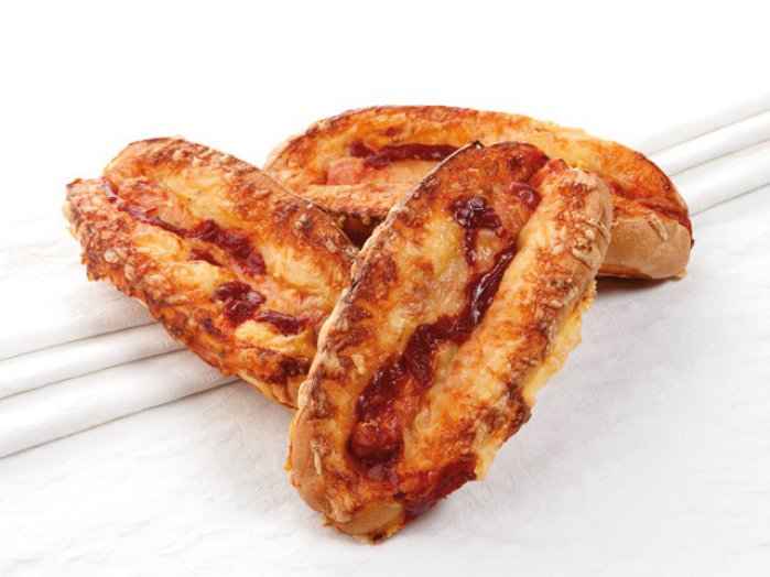 Virslis-pizzás csónak