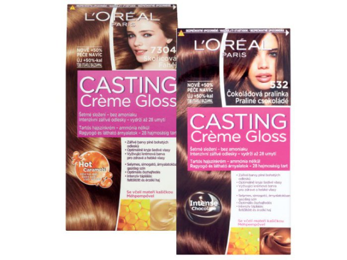Casting Creme Gloss hajfesték és Sun Kiss Jelly hajvilágosító gél