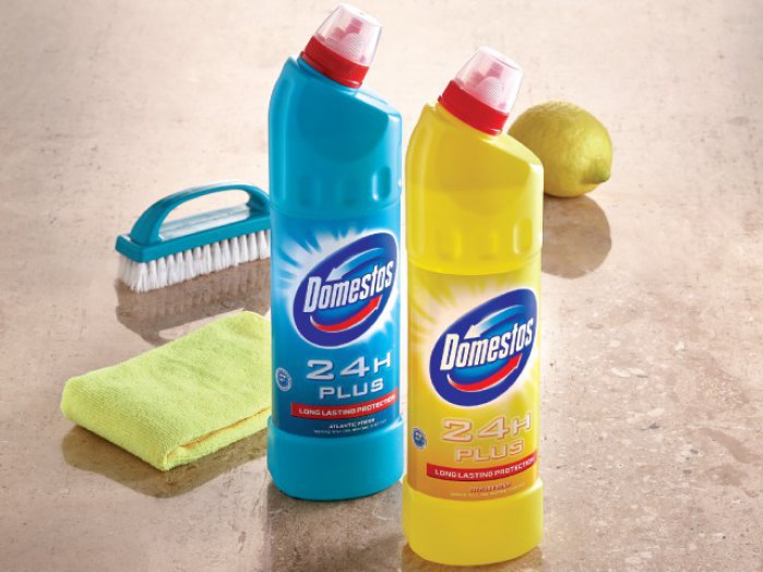 Domestos fertőtlenítő hatású tisztítószer vagy Domestos fehérítő