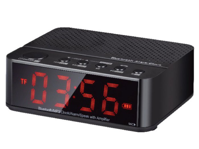 Proda Bluetooth rádiós ébresztőóra
