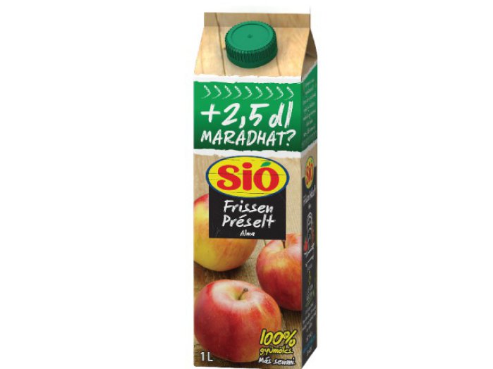 Sió frissen préselt 100%-os gyümölcslé (1 l)