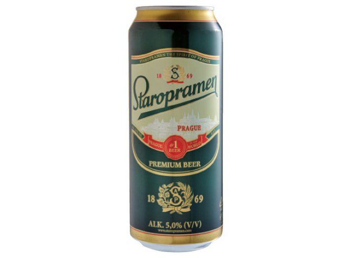 Staropramen dobozos sör