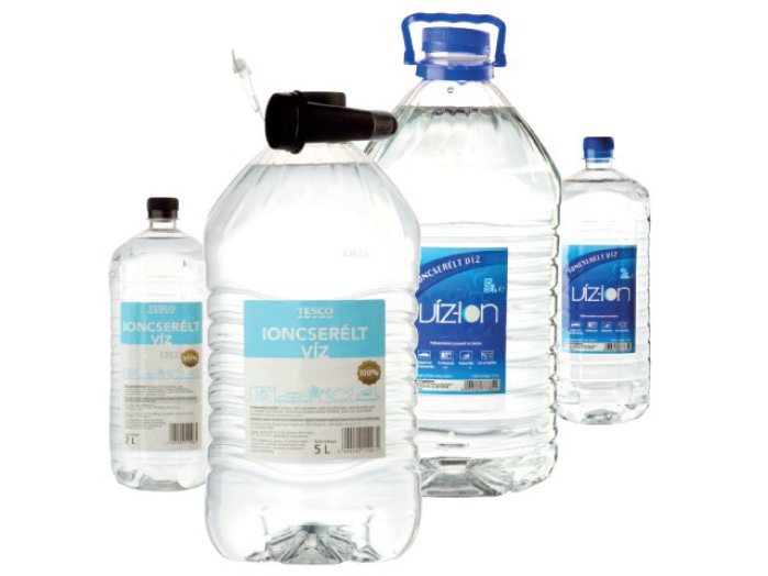 TESCO vagy Víz-ion ioncserélt víz (5 l)