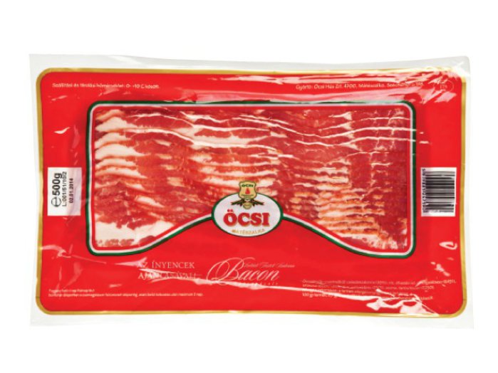Öcsi Hús füstölt, szeletelt bacon