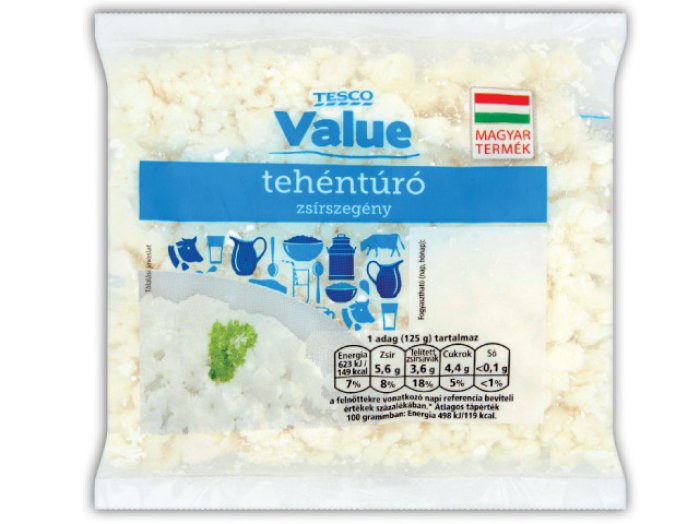 Value zsírszegény tehéntúró