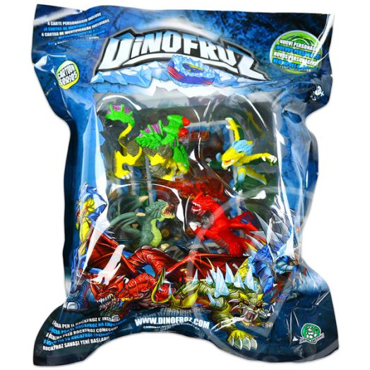 Dinofroz: 4 darabos 3D figura szett