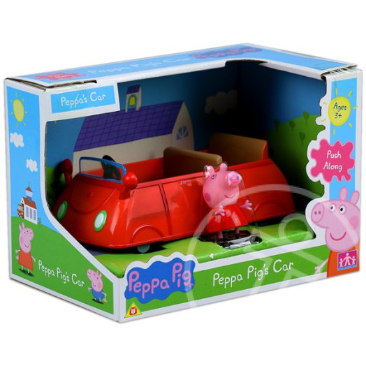 Peppa malac: piros autó