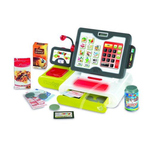 Smoby: Elektromos pénztárgép kiegészítőkkel - Simba Toys