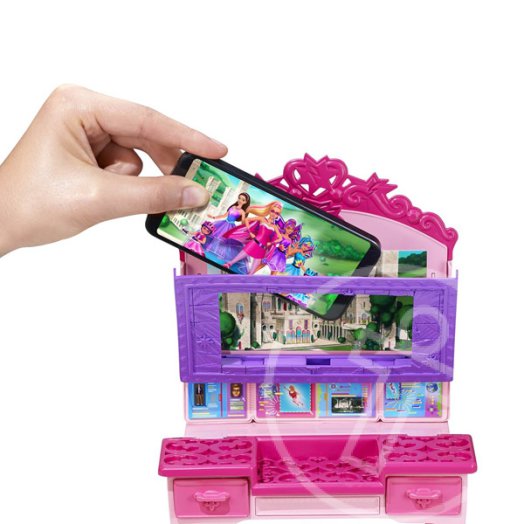 Barbie: Szuperhős hercegnő - fésülködőasztal