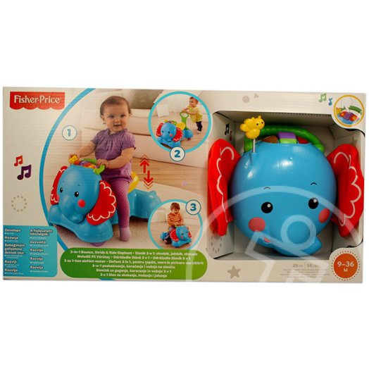 Fisher-Price 3 az 1-ben elefánt motor