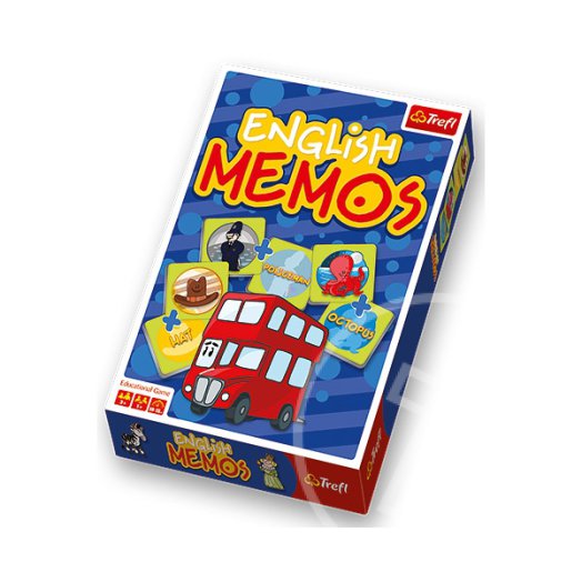 Angol memória játék