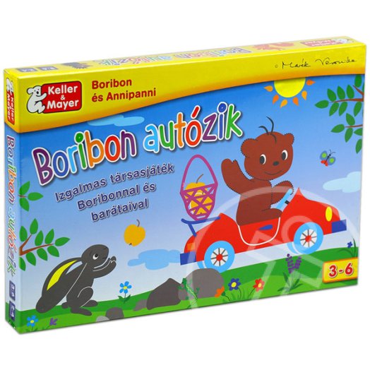 Boribon autózik társasjáték
