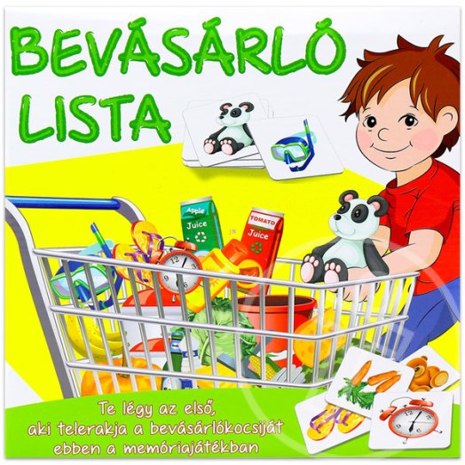 Bevásárló lista társasjáték
