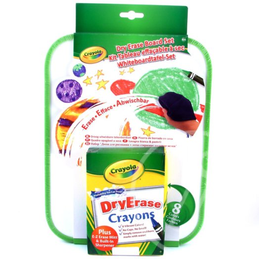Crayola: Zsírkréta szett rajztáblával