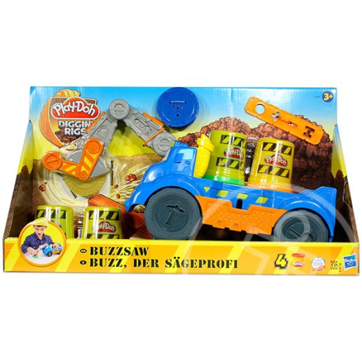 Play-Doh gyurmás munkagépek - Buzzsaw nagy készlet