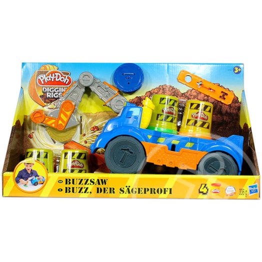 Play-Doh gyurmás munkagépek - Buzzsaw nagy készlet
