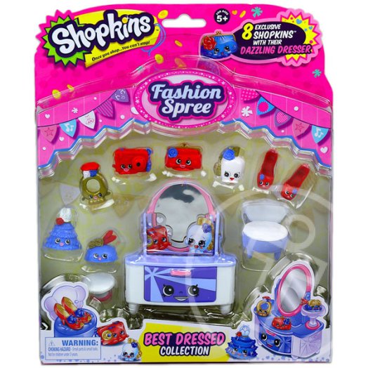 Shopkins S3 mókás divatcuccok szett: A legjobb ruhák kollekciója