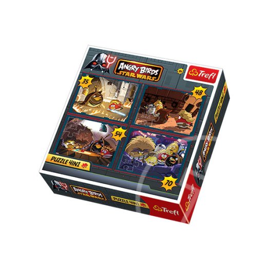 Angry Birds Star Wars: 35, 48, 54 és 70 darabos puzzle