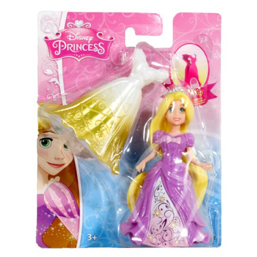 Disney hercegnők: Magiclip mini Aranyhaj hercegnő plusz ruhával
