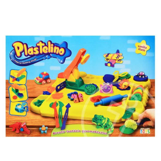 Plastelino: Kreatív fantázia gyurmakészlet