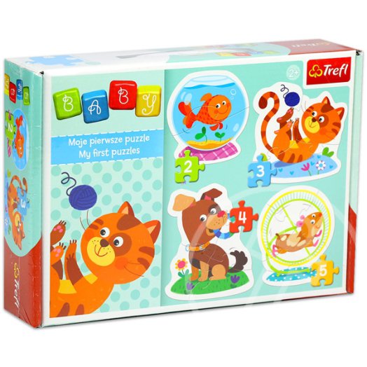 Első kirakóm - Háziállatok puzzle