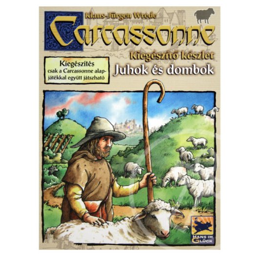 Carcassonne: Juhok és dombok társasjáték