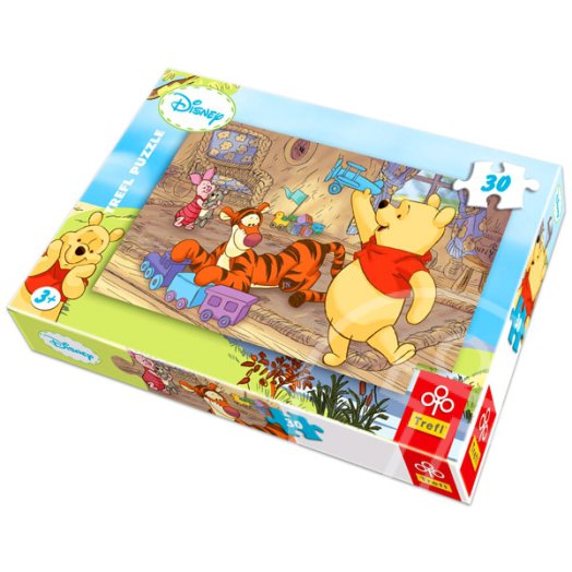 Micimackó és barátai: játék a szobában 30 db-os puzzle