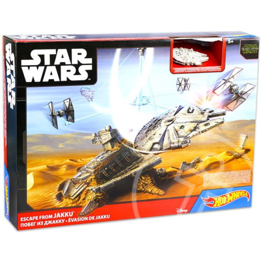 Hot Wheels: Star Wars Szökés a Jakku bolygóról játékkészlet