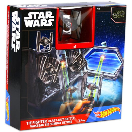 Hot Wheels Star Wars Tie Fighter Blast-Out Battle