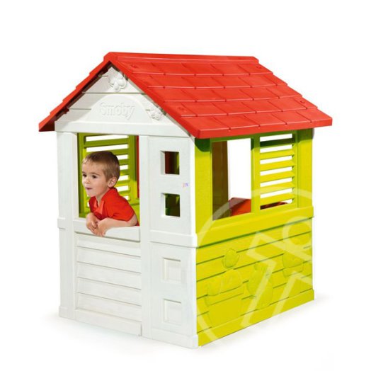 Smoby első házikóm - piros-zöld