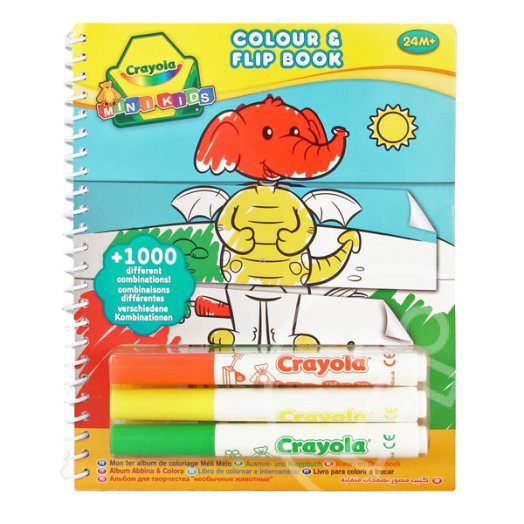 Crayola Mini Kids: képmixelős kifestőfüzet