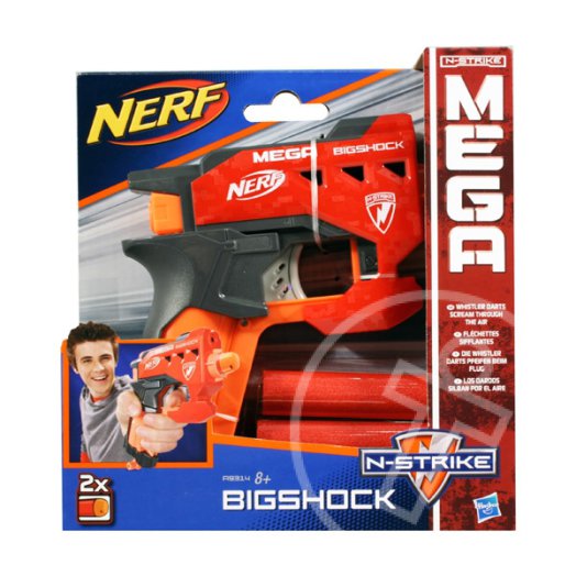 NERF N-Strike MEGA: Bigshock szivacslövő pisztoly