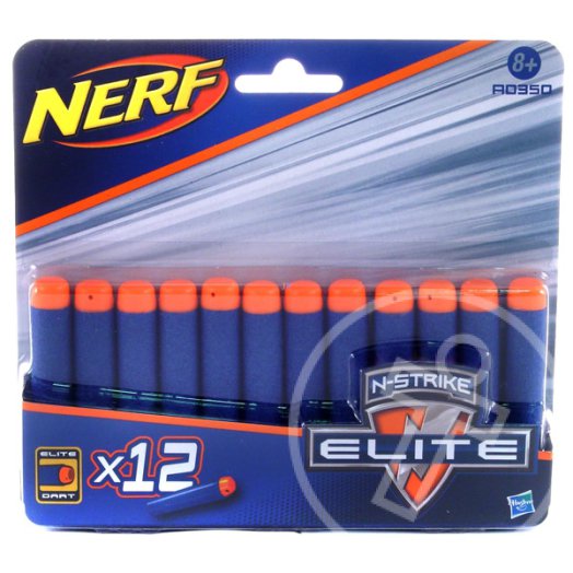 NERF N-Strike Elite: Kék lőszer utántöltő készlet - 12 db