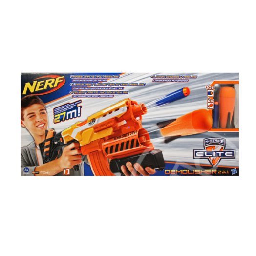 NERF N-Strike Elite: Demolisher 2 in 1 szivacslövő fegyver