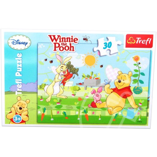 Micimackó és barátai: A kertben - 30 db-os puzzle