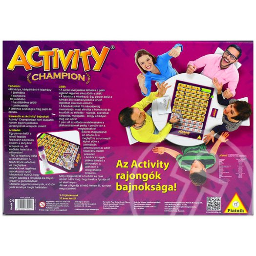 Activity Champion társasjáték 2015